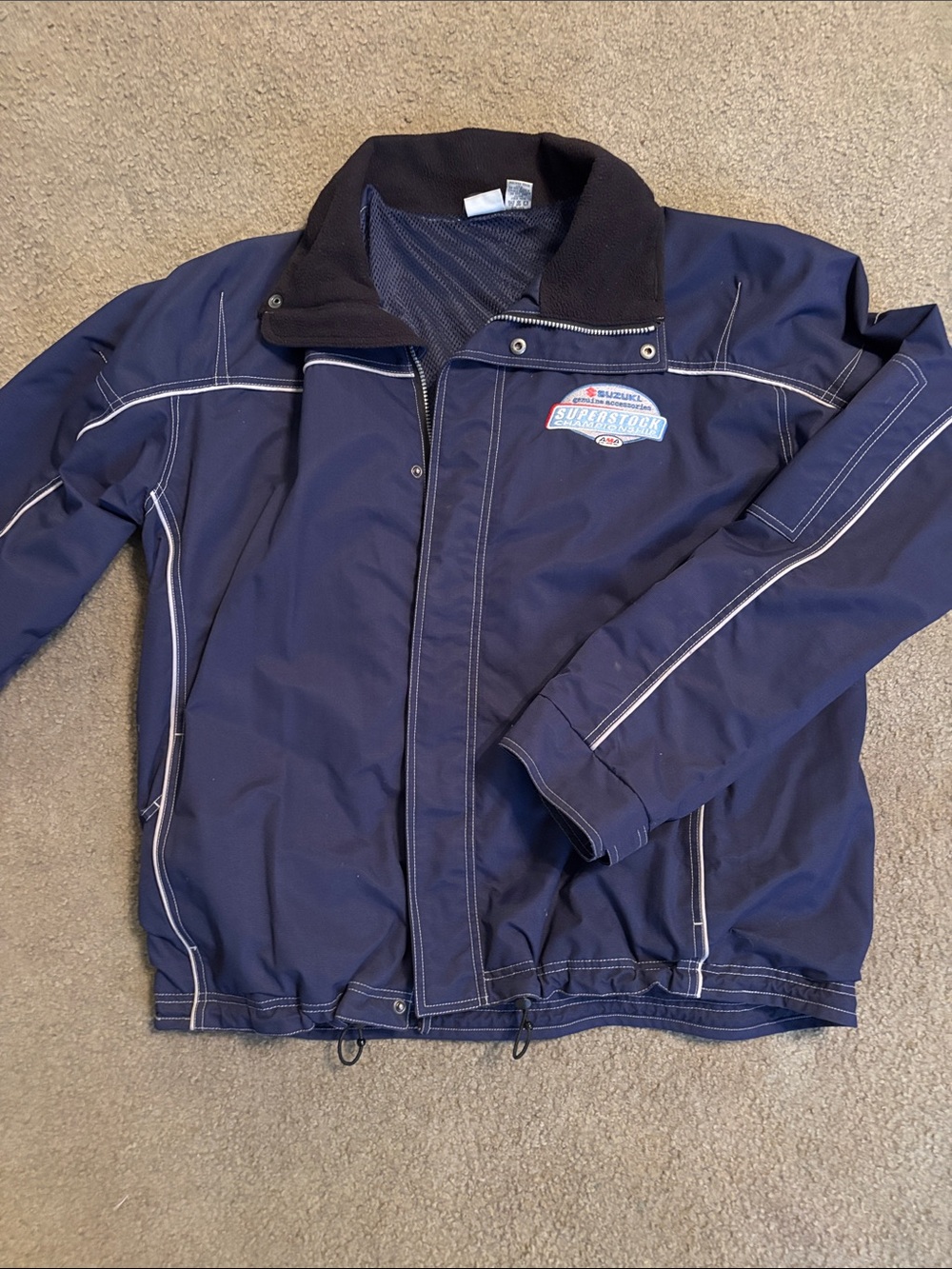 Vintage No Fear Suzuki Superstock Championship Racing Jacket